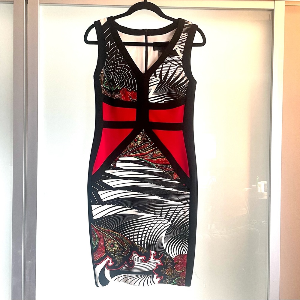 Frank Lyman Pencil Lined Dress Size 2
